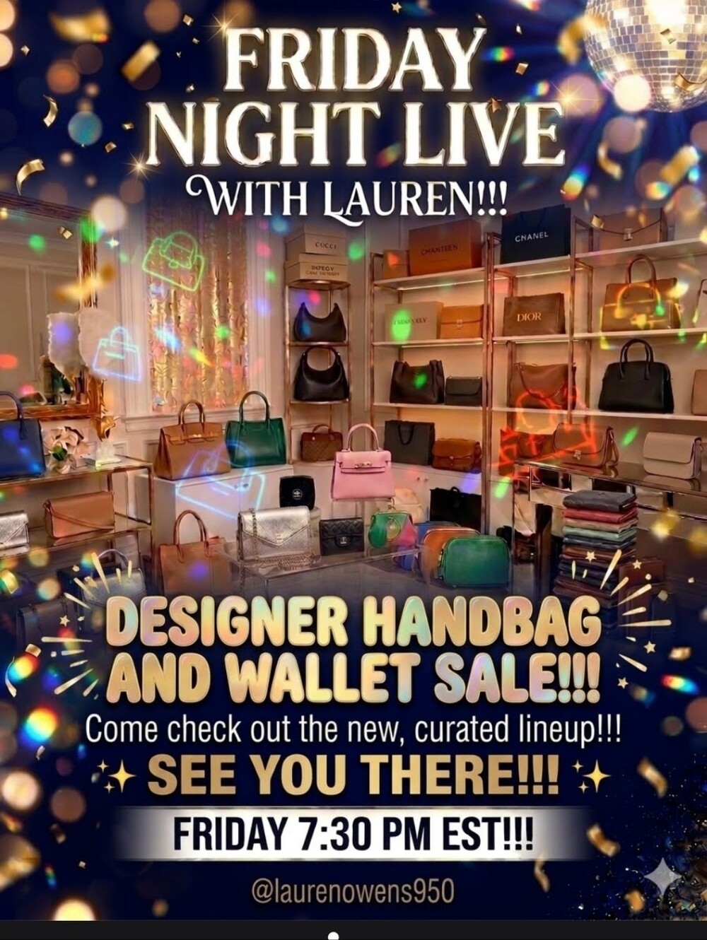 FRIDAY NIGHT LIVE FLYER